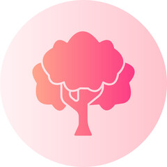 tree gradient icon