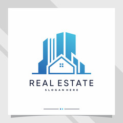 Real estate logo design inspiration for business construction