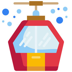 gondola flat icon
