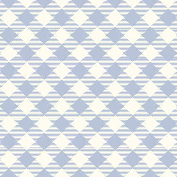 Classic Gingham background, seamelss vector vichy pattern