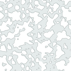 Cow skin pattern texture repeating seamless grey  and white monochrome. Fashionable print. Fashion and stylish background for runner carpet, rug, scarf, curtain, pillow, t shirt, template, web design