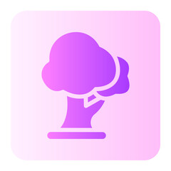 tree gradient icon