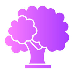 tree gradient icon