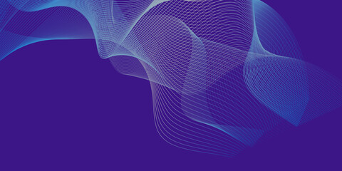 purple wave background
