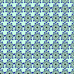 pastel circular lines repeat pattern