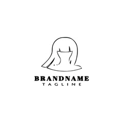 graphic avatar logo icon design template vector illustration