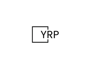 YRP letter initial logo design vector illustration