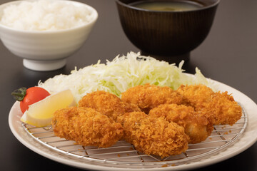 牡蠣フライ定食