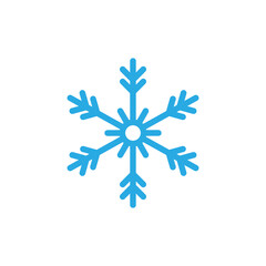 snowflake  icon design template vector isolated illustration