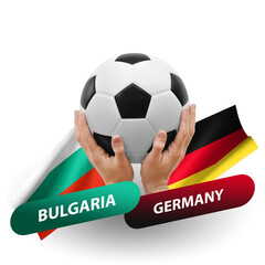 Soccer football competition match, national teams bulgaria vs germany © prehistorik