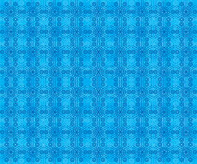 abstract artistic creative blue seamless pattern