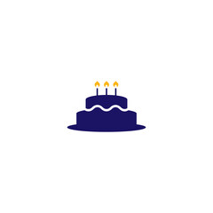 Birthday Cake Logo