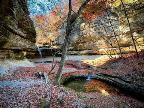 Starved Rock State Park In Autumn 