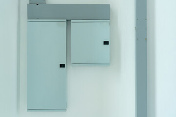 Steel cabinets for electrical installations in buildings to protect the safety caused by electricity.