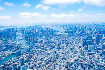 東京ベイエリア・空撮写真