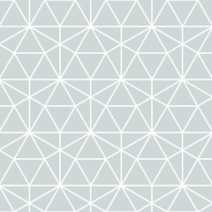 Triangle art seamless pattern background.