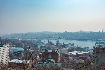 View of the Golden horn Bay.