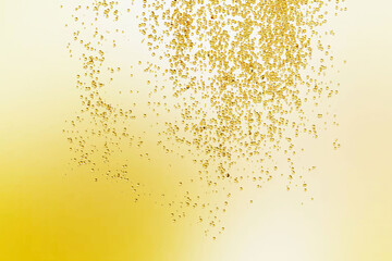 Abstract background with champagne bubbles