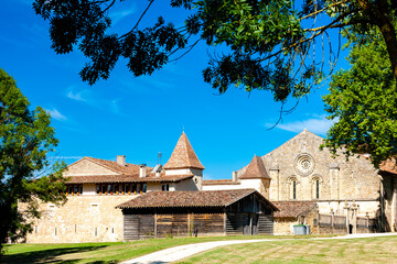 Flaran Abbey in southern France - obrazy, fototapety, plakaty