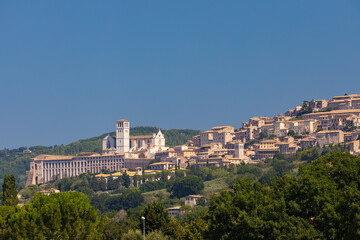 Fototapeta na wymiar Assisi old town, Province of Perugia, Umbria region, Italy