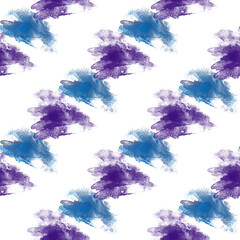 Batik brush seamless and repeat pattern design. Spiral Acrylic Illustration Pattern. Shibori. Tie dye patterns. Orchid Smoke Fashion Abstract - 361.