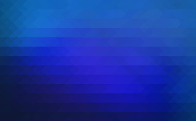 blue abstract geometric background in triangular shape. blue grid mosaic background for futuristic concept. abstract modern background with ultramarine triangles. overlapping effect.