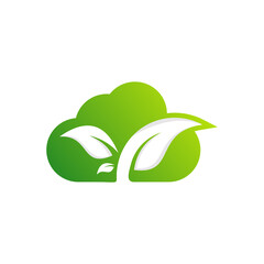 Cloud Farm logo design vector template. Farm logo concept