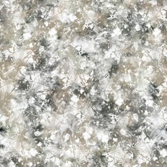 Seamless neutral and white grungy classic abstract surface pattern design for print. High quality illustration. Monochrome earth colored design with white pattern design overlay. Repeat graphic swatch