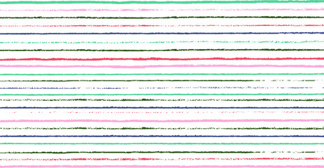 Colorful vector brush srokes texture. Distressed uneven background made of lines of different colors. Abstract distressed vector illustration. Overlay for interesting effect and depth. EPS10