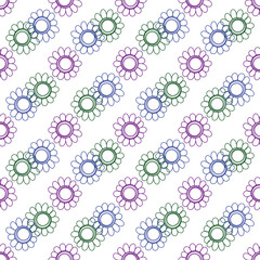 Batik brush seamless and repeat pattern design. Spiral Acrylic Illustration Pattern. Shibori. Tie dye patterns. Orchid Smoke Fashion Abstract - 413.