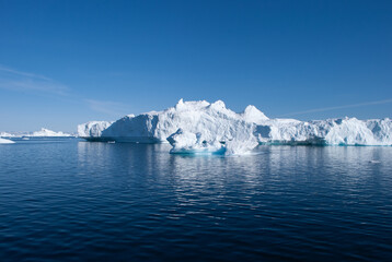 Fototapeta na wymiar iceberg in greenland
