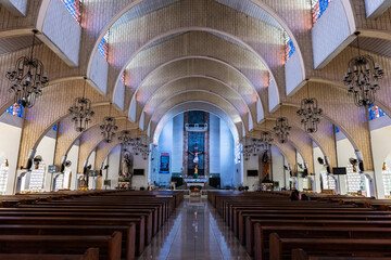 interior of church