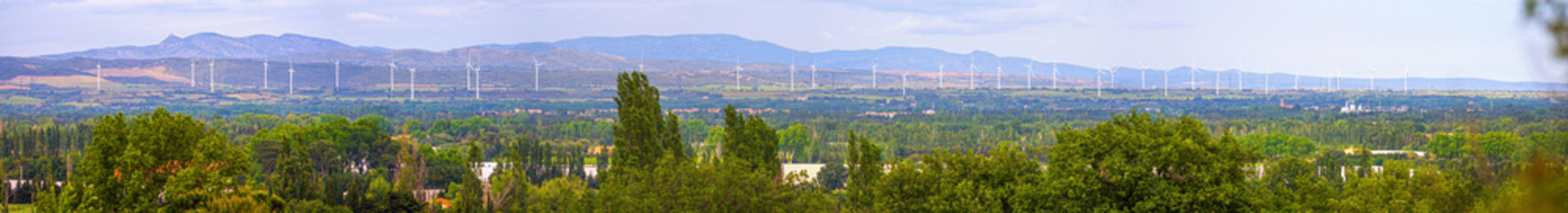 Wind turbine,Occitanie,France.