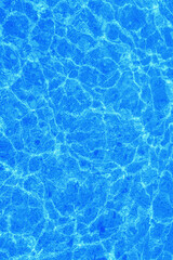 Obraz premium Shallow water, beautiful natural blue background. Color toning