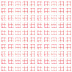 New Year set 2022 _ pattern _ red grid