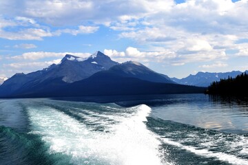 lake and blue sky