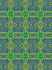 Tribal ethnic ornamental texture. Folk embroidery seamless pattern with stripes