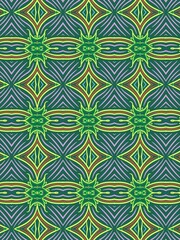 Tribal ethnic ornamental texture. Folk embroidery seamless pattern with stripes