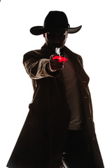 Futuristic detective uniform