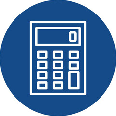 Calculator Vector icon which is suitable for commercial work

