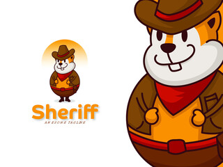 Sheriff Mascot