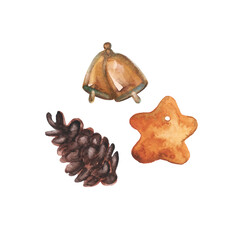 New Year set 2022 _ elements _ decor 01