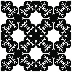 pattern, geometric pattern, monochrome, textile, abstraction, seamless, image, simple, geometric ornament, template, abstract, background, surface, swatch, endless, geometry, laser cutting, black, whi