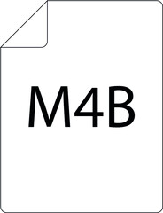 files and folders icons m4b and audio