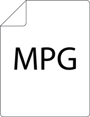 files and folders icons mpg and format