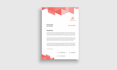 Corporate Business Letter Head Design