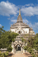 Gawdawpalin Temple, the second tallest Buddhist temple in old Bagan, Mandalay region, Myanmar (Burma)