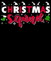 Christmas squad Christmas T-Shirt Design