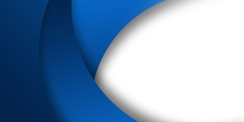 Modern blue abstract curve lines background for presentation design, banner, brochure, and business card
