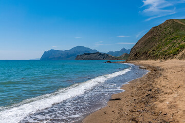 Crimea. Black Sea. The mountains.